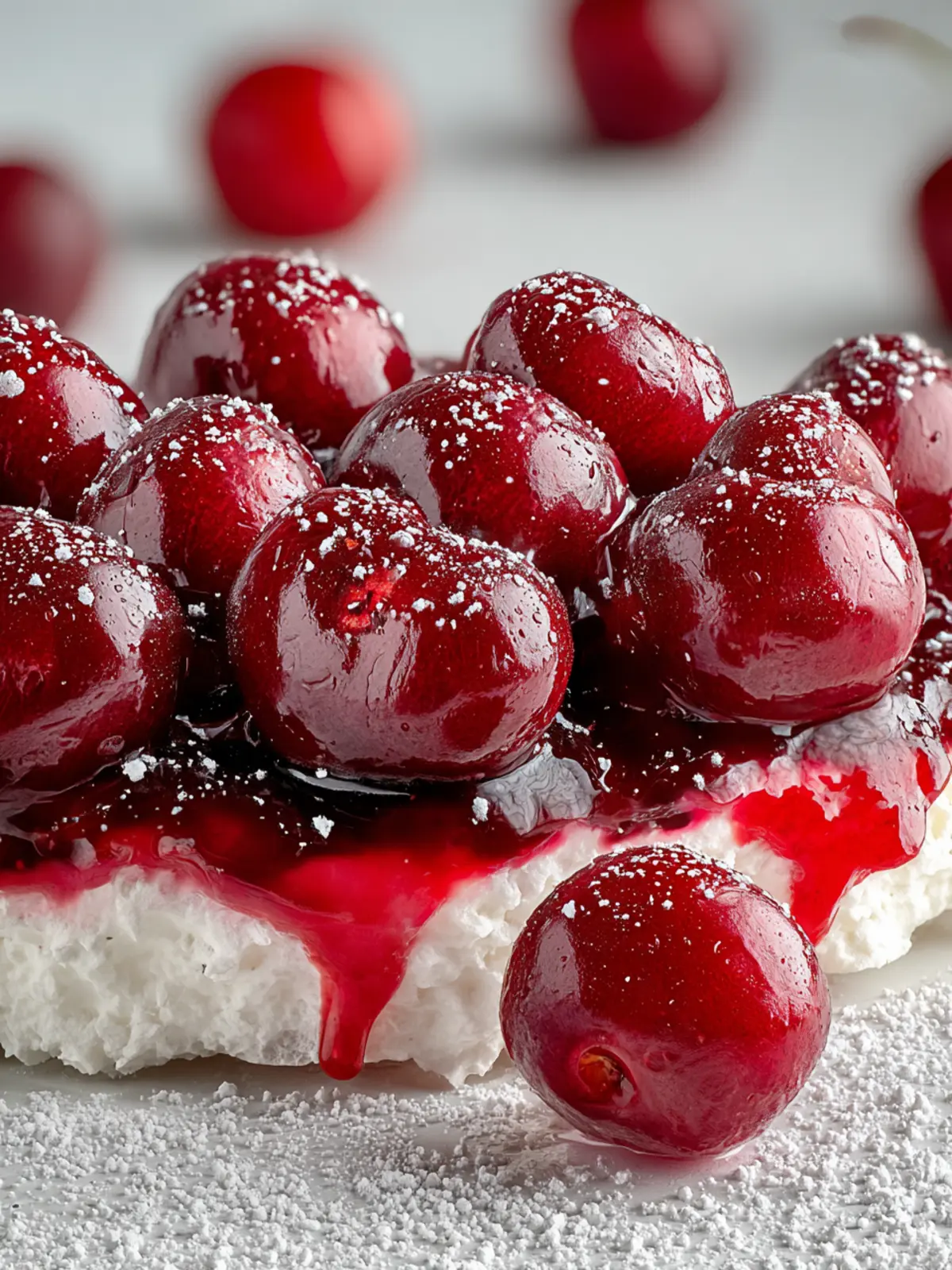 Cherries in the Snow First Image